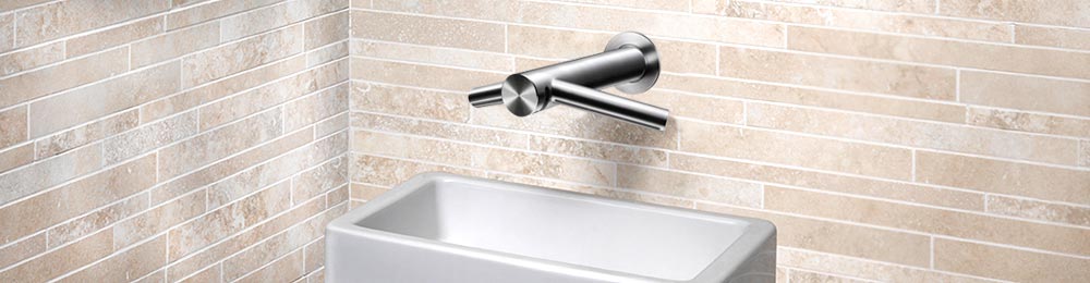Dyson Airblade Tap Wall with sink