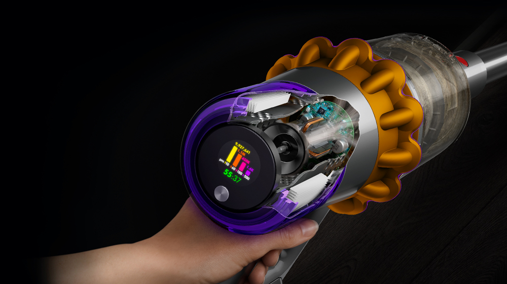 Cutaway image of the Dyson Hyperdymium motor