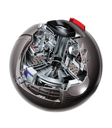 Ball™ technology for cylinder vacuums